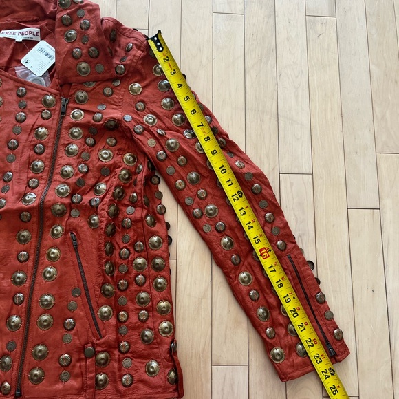 Free People Chelsea Coin Jacket in Bronze - Picture 6 of 12